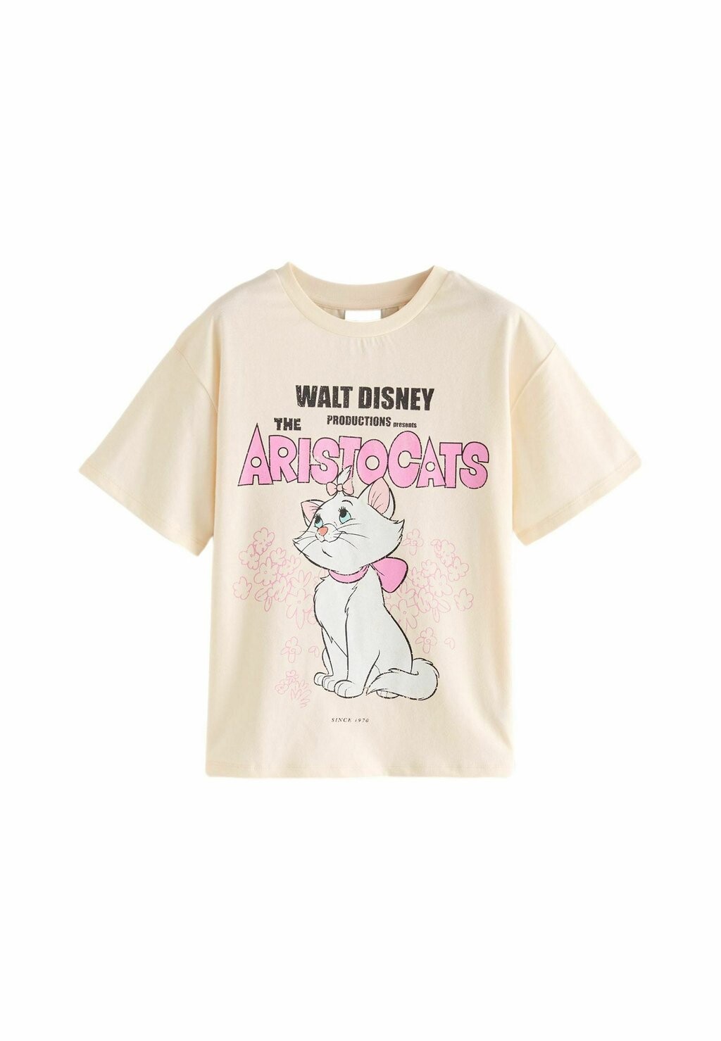

Футболка с принтом DISNEY MARIE ARISTOCATS Next, кремовый