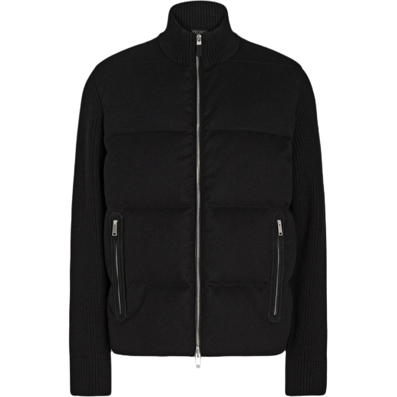 

Пуховик из кашемира Zegna Ermenegildo Zegna, черный