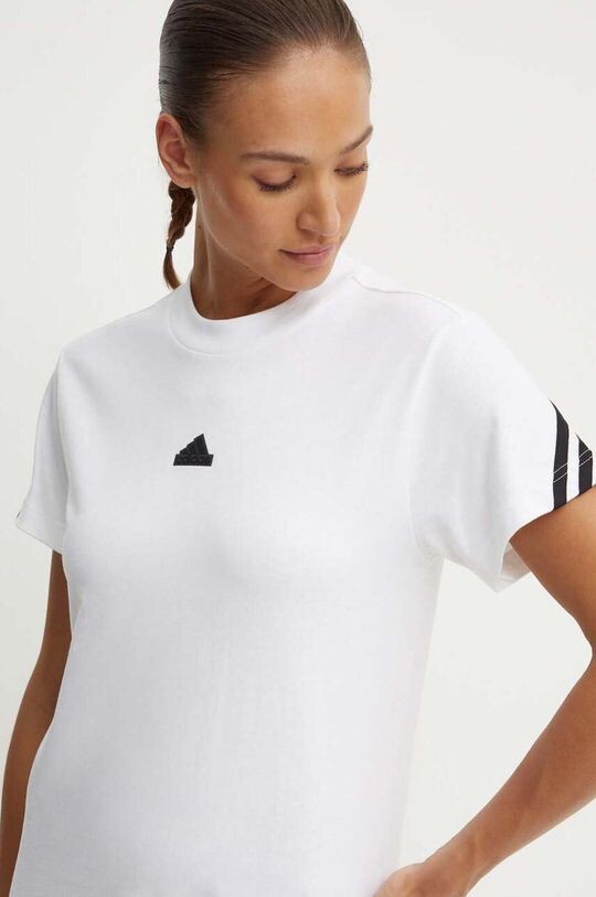 

Хлопковая футболка Future Icons adidas, белый