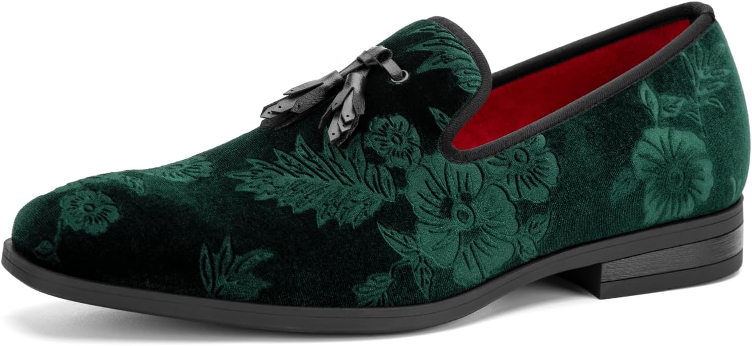 

Мужские модные лоферы JITAI, свадебные туфли, лоферы для мужчин, праздничная обувь, зеленый