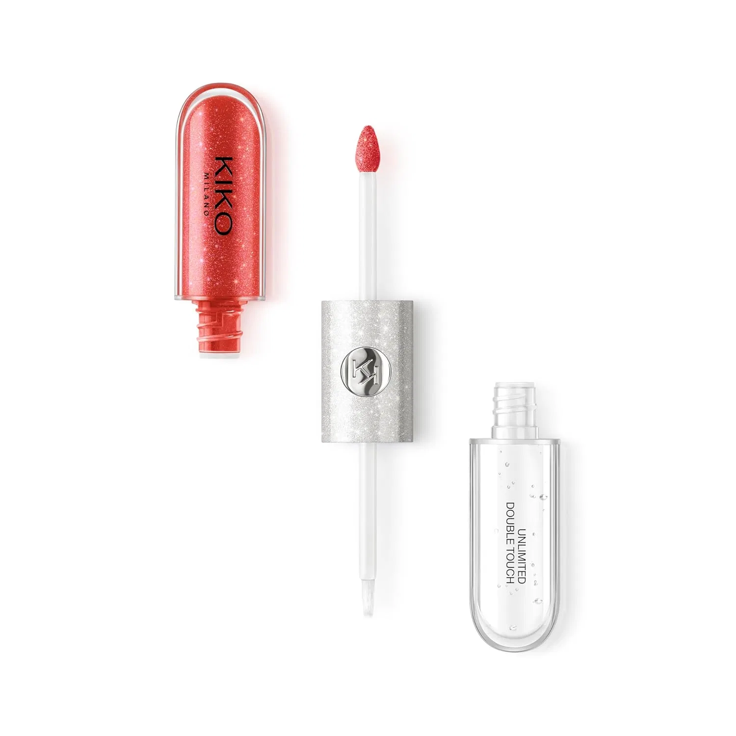 Жидкая помада KIKO Milano Unlimited Double Touch 154 Limited Edition с двойным эффектом Kiko Milano, 154 Alluring Game
