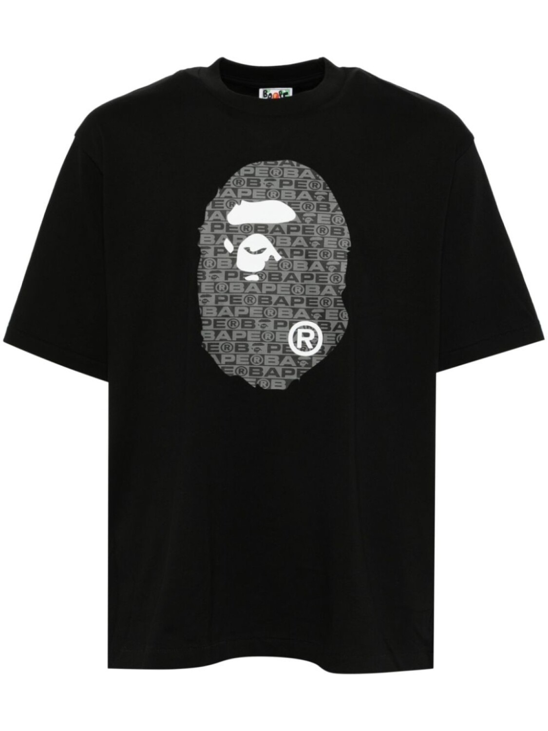 

A BATHING APE футболка с логотипом, черный