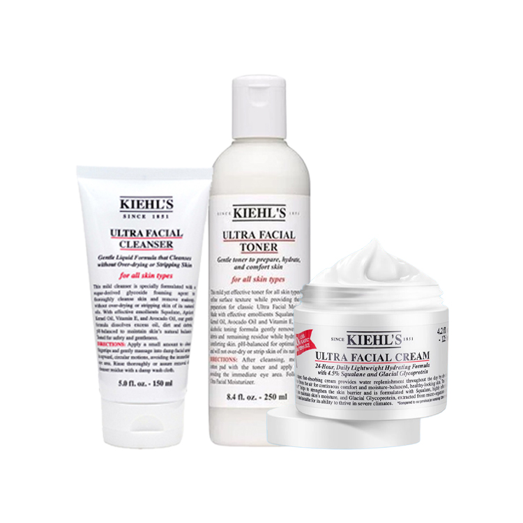 

Высокоувлажняющие наборы для ухода за кожей unisex Kiehl's