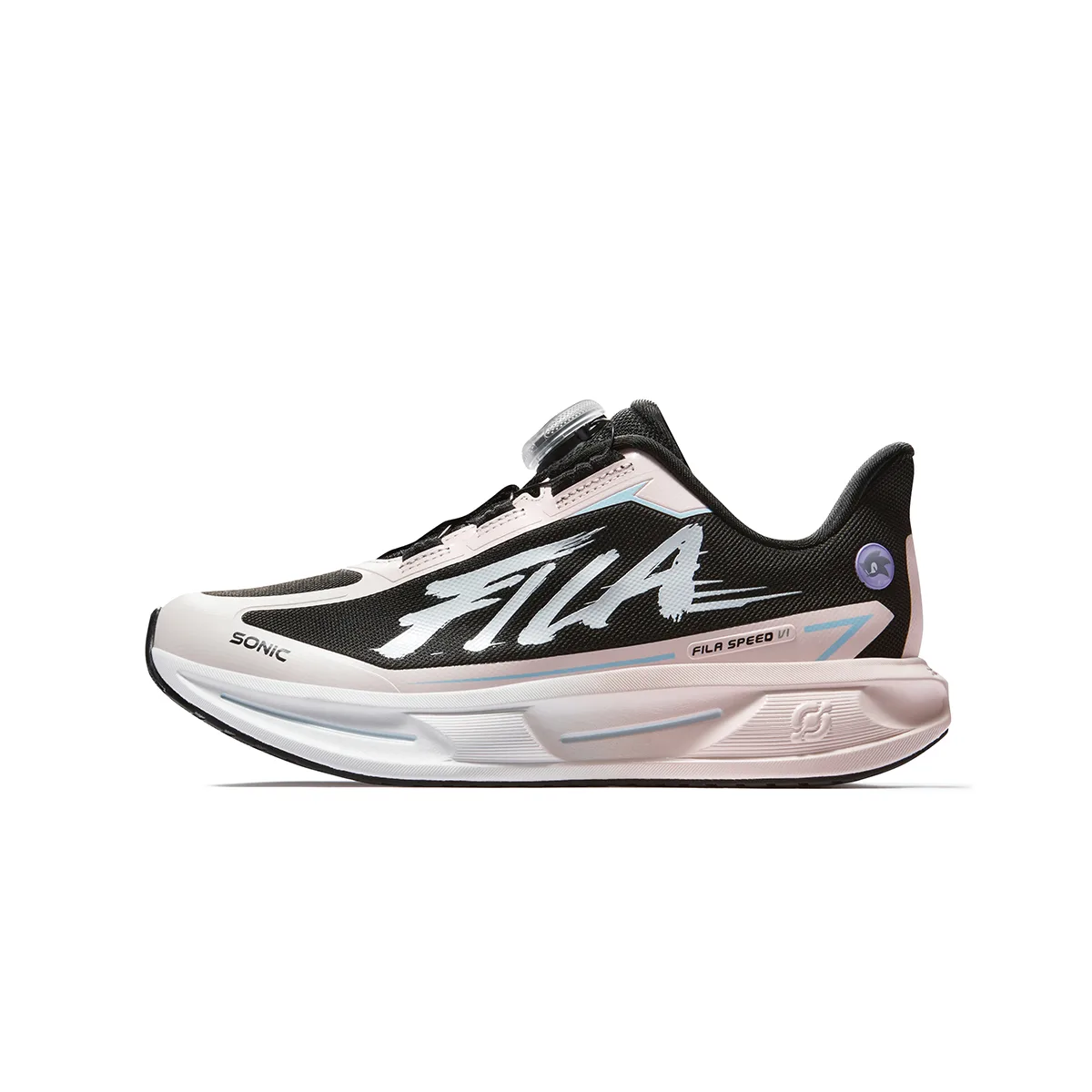 Кроссовки для бега SONIC PERFORMANCE FPF FILA KIDS, розовый черный