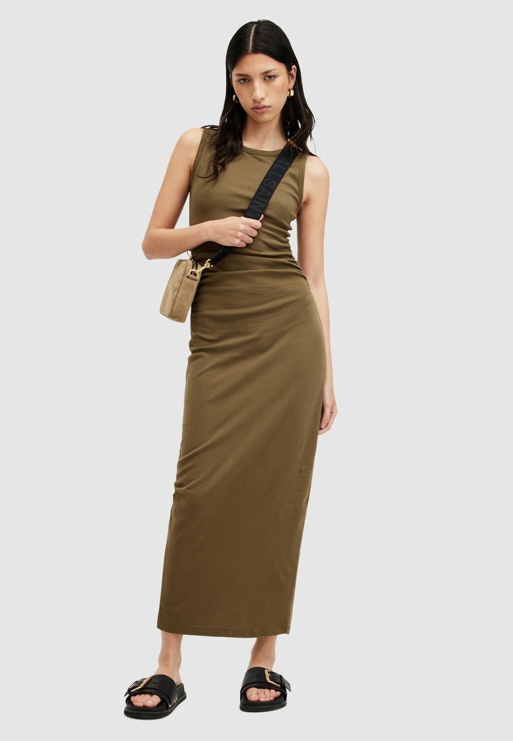 

Легкое платье KATARINA DRESS AllSaints, оливково-зеленый