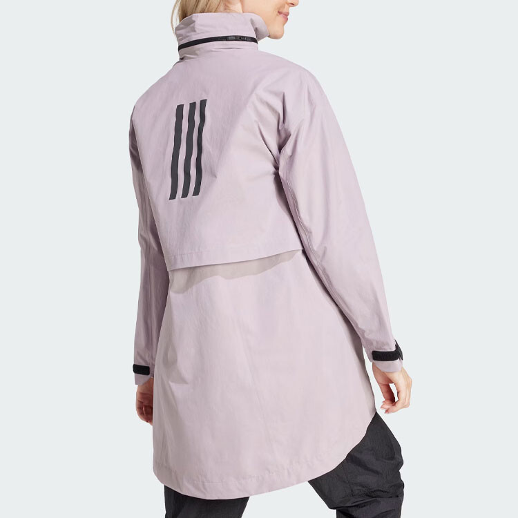 Куртка MYSHELTER женская светло-розовая Adidas — фото 3
