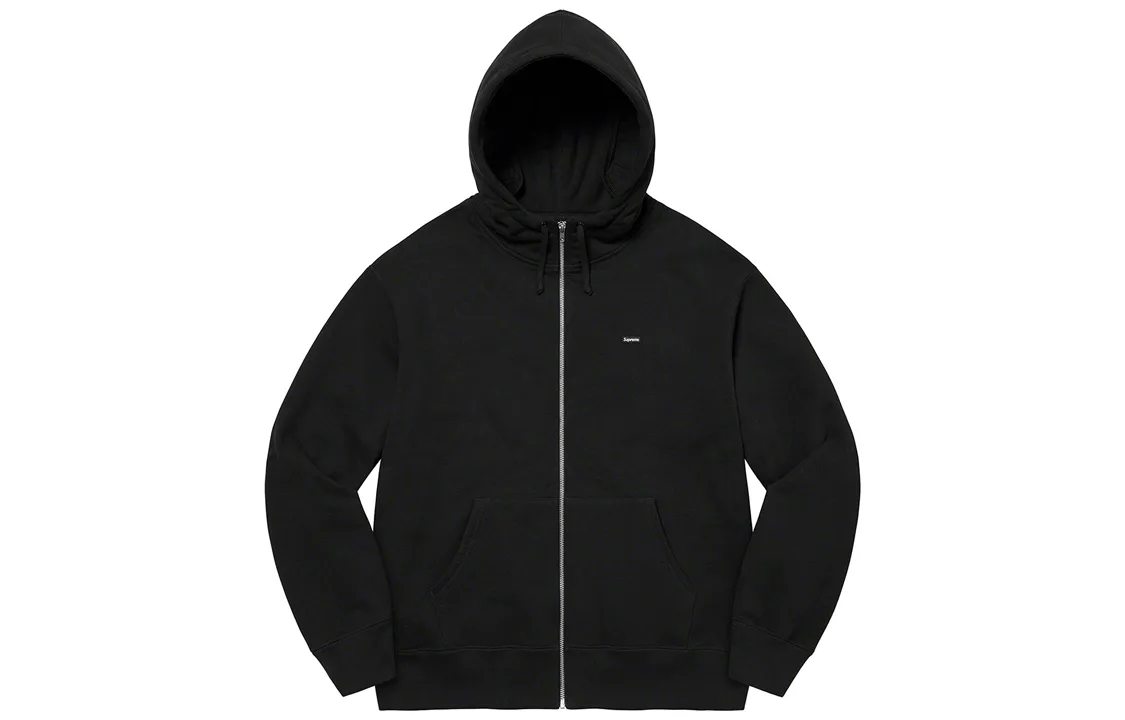 Толстовка с капюшоном на молнии Small Box Facemask FW21 Supreme, темно-оливковый — фото 4
