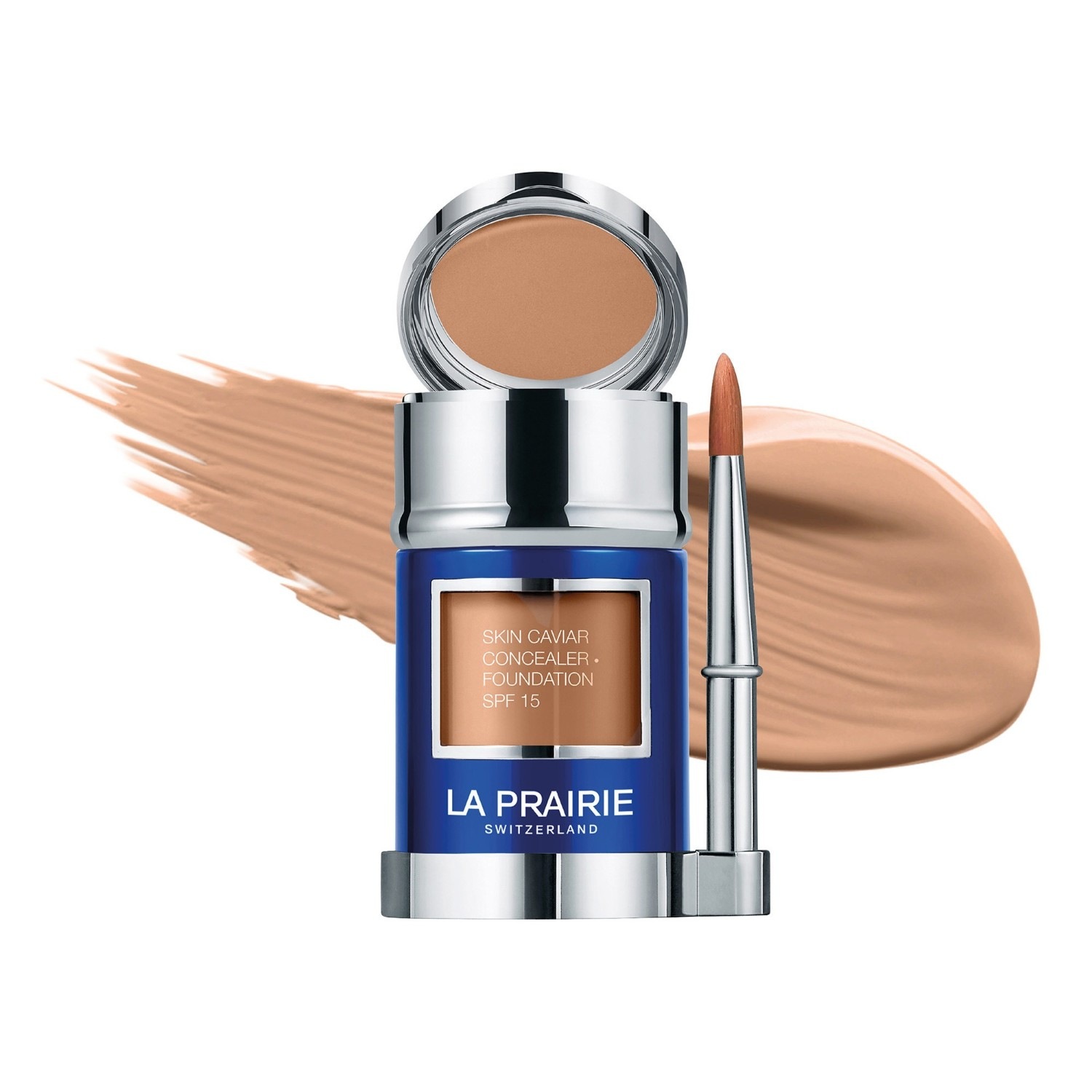 Тональный крем для лица skin caviar complexion collection concealer- spf 15 La Prairie, mocha, объем 32 мл — фото 2