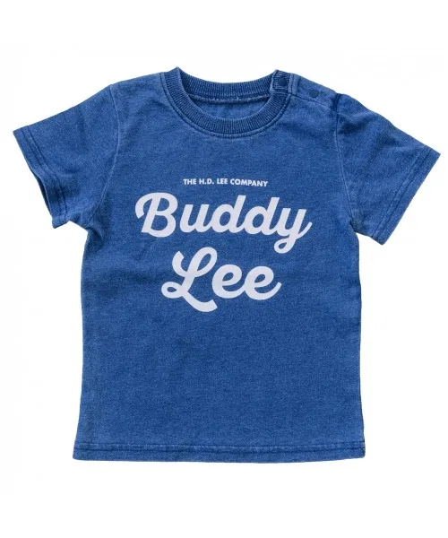 Детская футболка BUDDY Lee с индиго-окрашиванием — фото 4