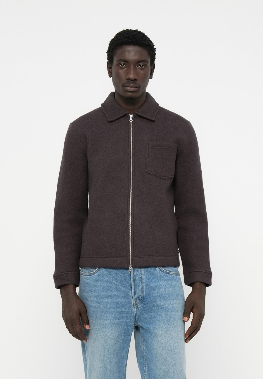 

Куртка Samsøe Samsøe HANNES FULL ZIP, Turkish Coffee/Brown