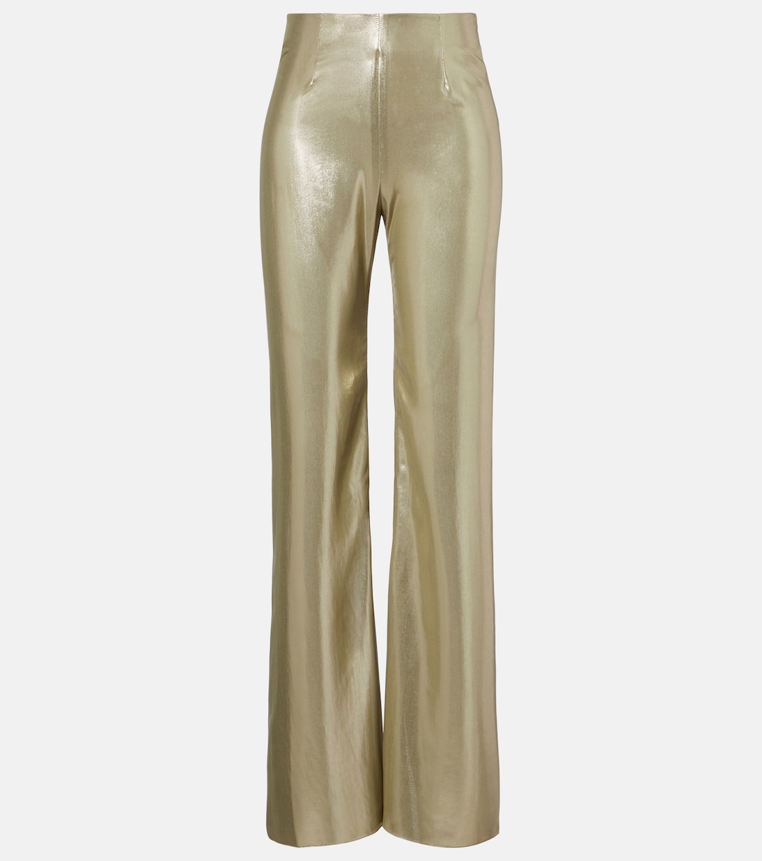 

Широкие брюки с высокой талией Galvan, Olive Gold