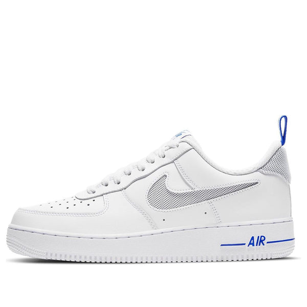 

Кроссовки air force 1 '07 lv8 'cut out - white' Nike, белый