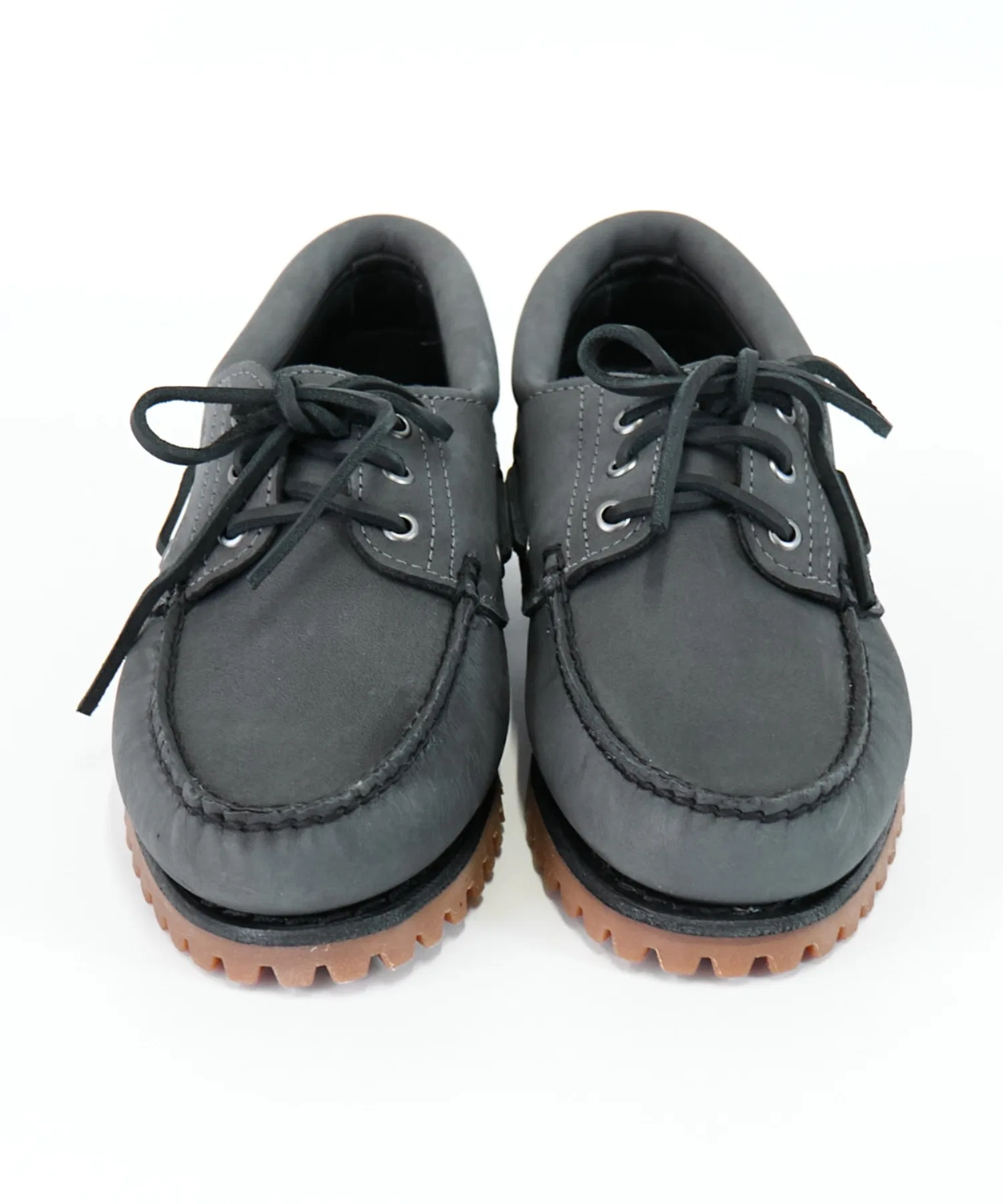 Унисекс мокасины из натуральной кожи Timberland Authentics 3 Eye Classic коричневые — фото 2