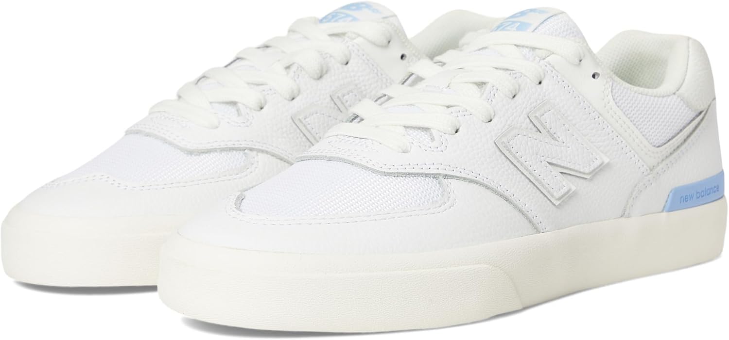 

Кроссовки New Balance Unisex-Adult 574 Vulc, белый/голубой