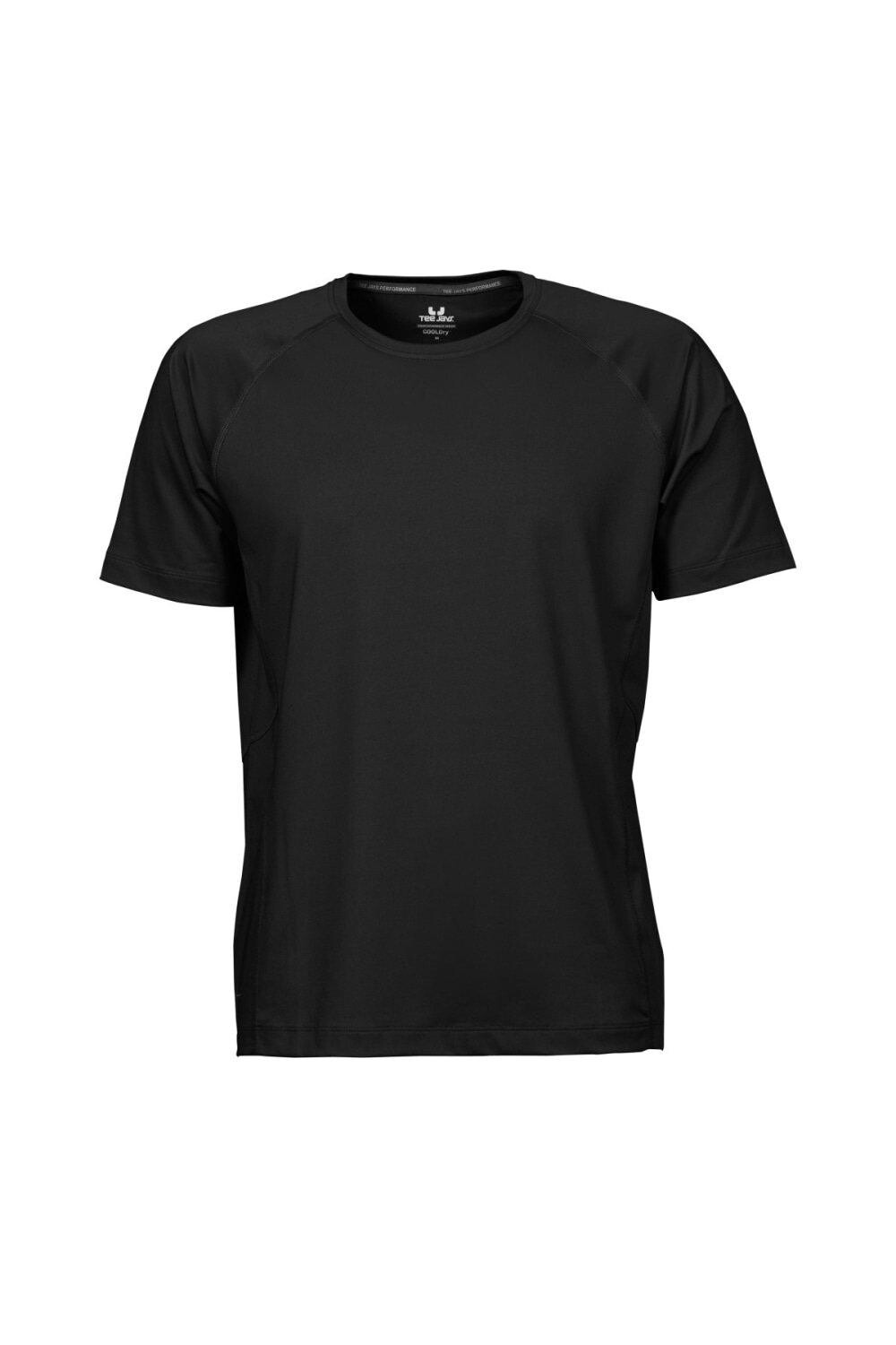 

Футболка Cool Dry с короткими рукавами TEE JAYS, черный
