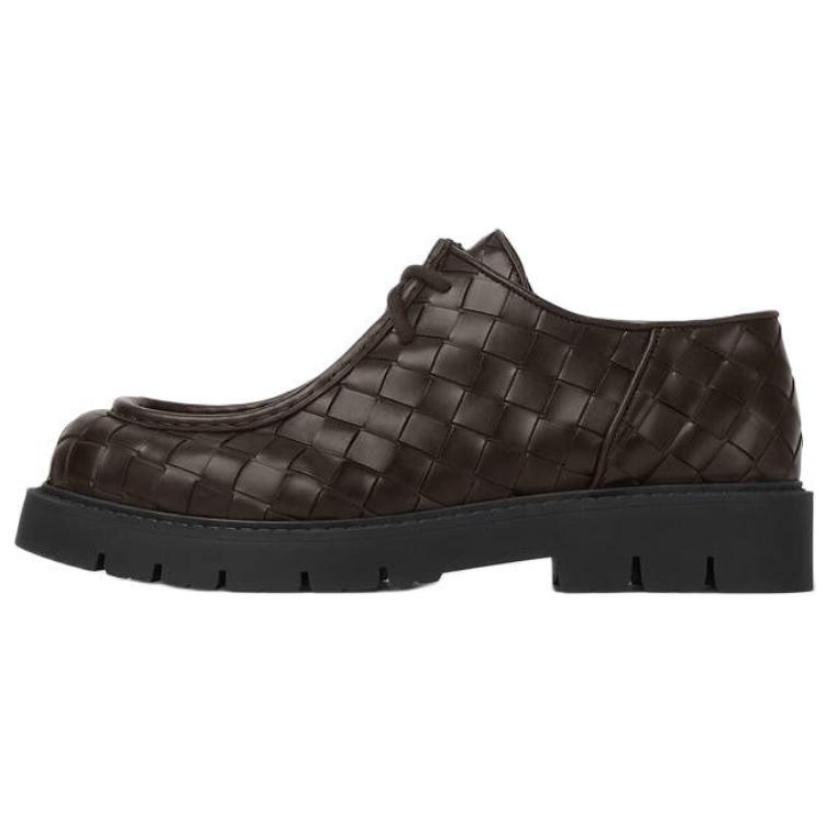 Bottega Veneta Haddock Casual Shoes 4cm мужские коричневые