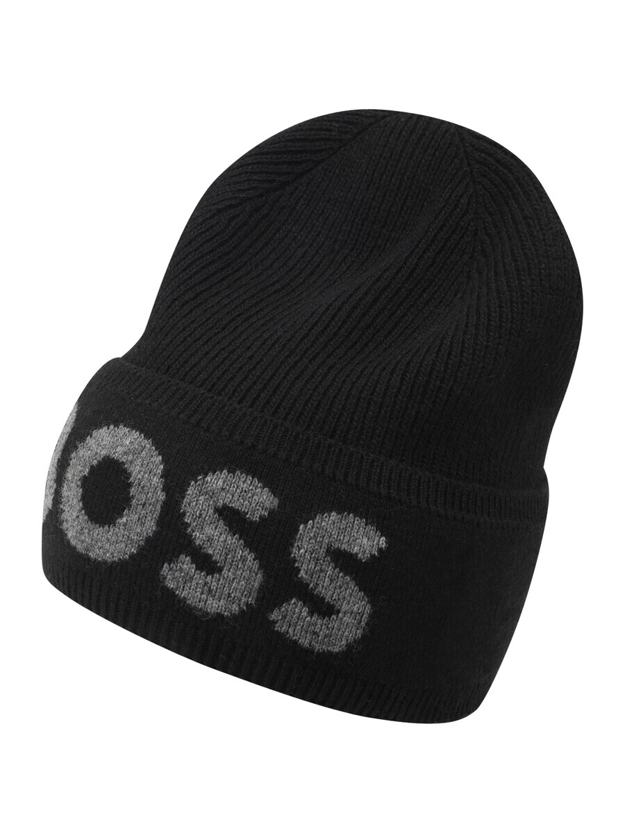 

Шапка BOSS Beanie Elio, черный