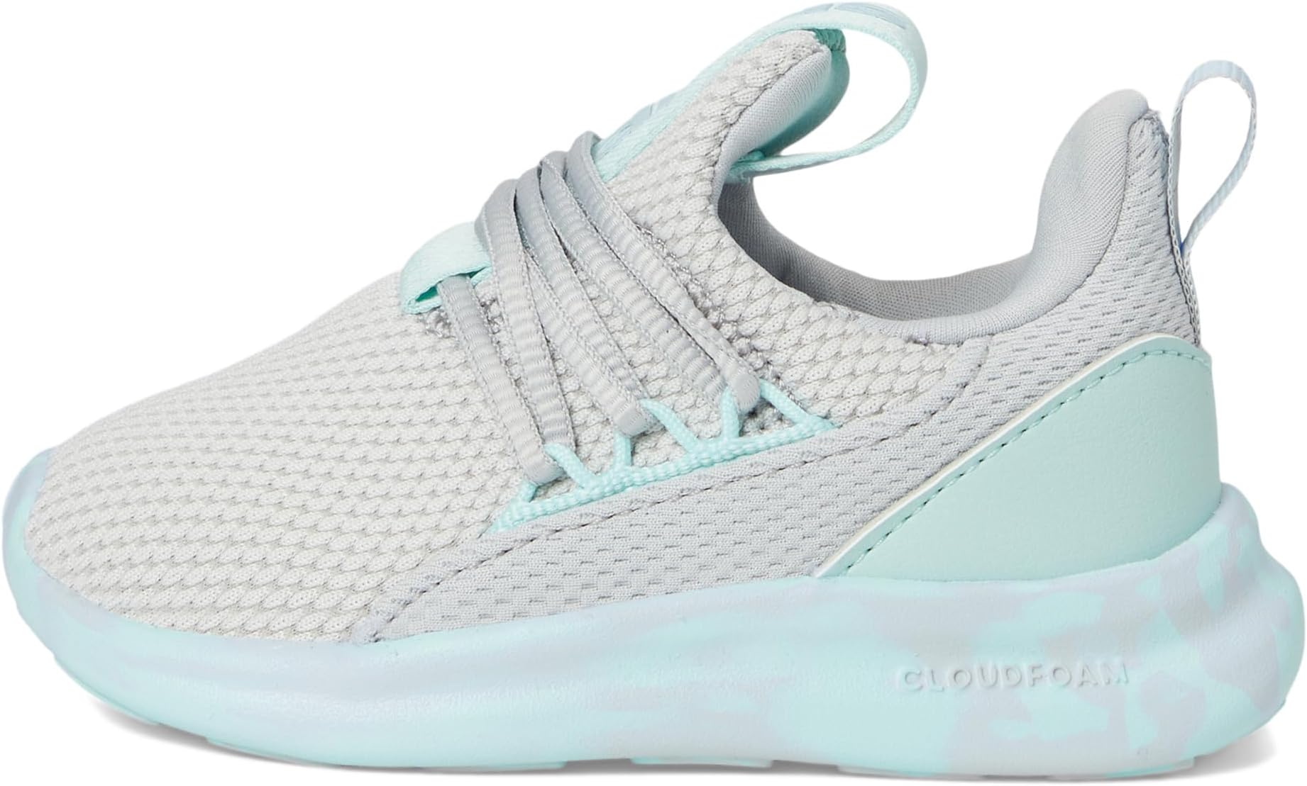 Кроссовки adidas Kids  Lite Racer Adapt 7.0 Shoes, Blue/Grey/Semi Flash Aqua — фото 4