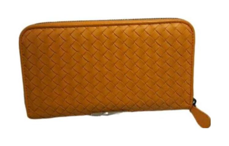 

Bottega Veneta Женский кошелёк из овчины землисто-жёлтый