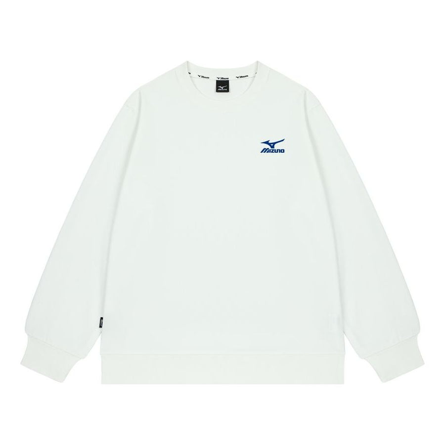 

Свитер Mizuno Logo Casual Sweater 'White', белый