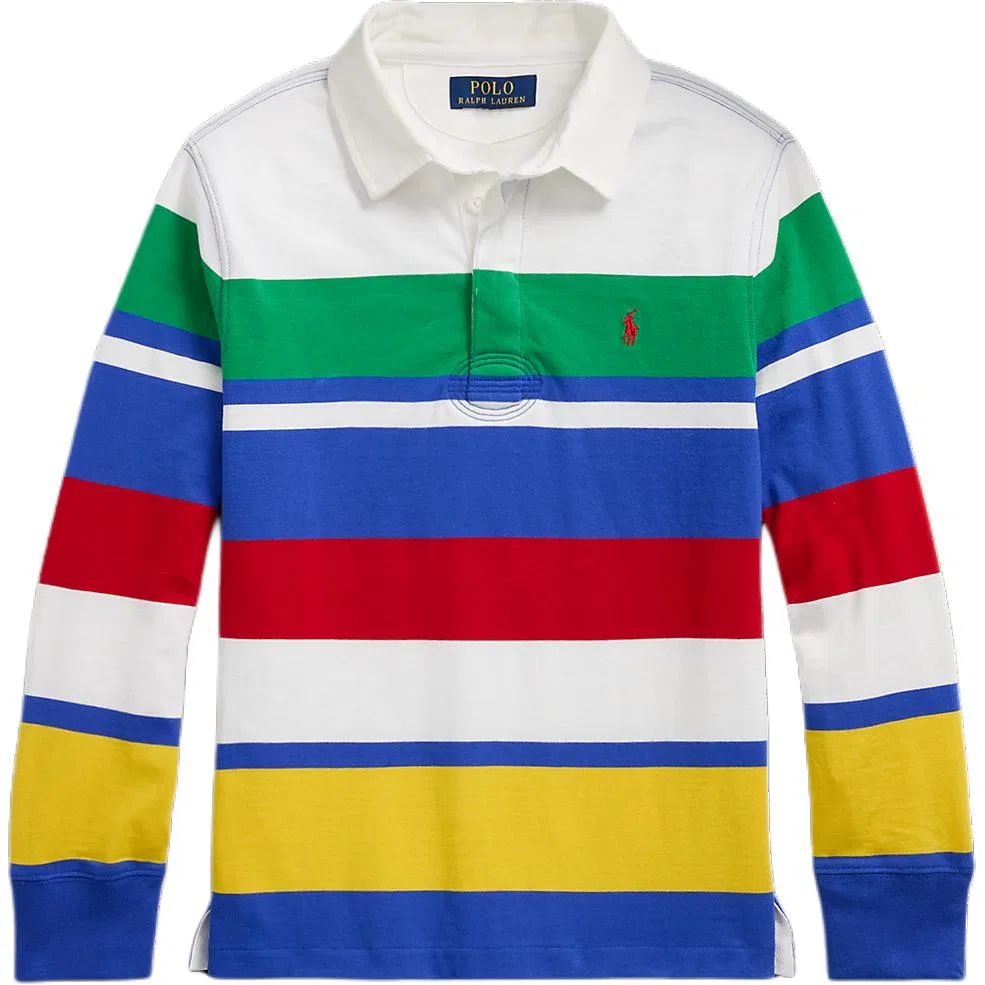 Футболка Polo Ralph Lauren белая детская