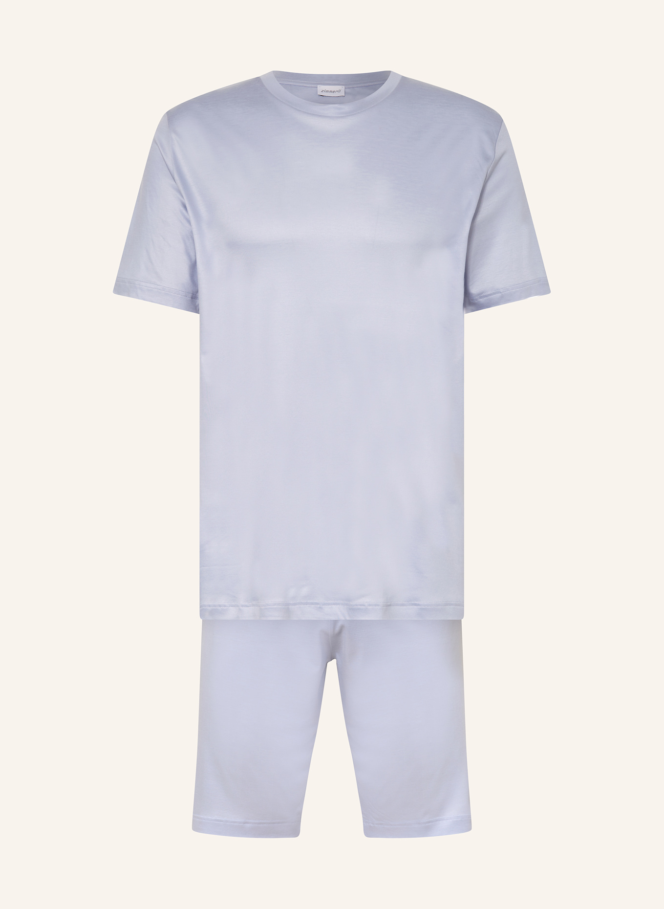 

Короткая пижама устойчивая роскошь Zimmerli, серый