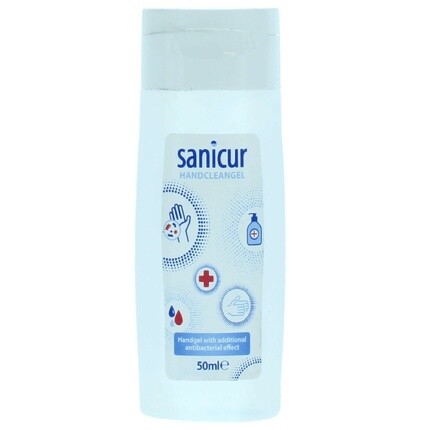 

Дезинфицирующее средство для рук Чистый гель с дополнительным антибактериальным эффектом 50мл, Sanicur