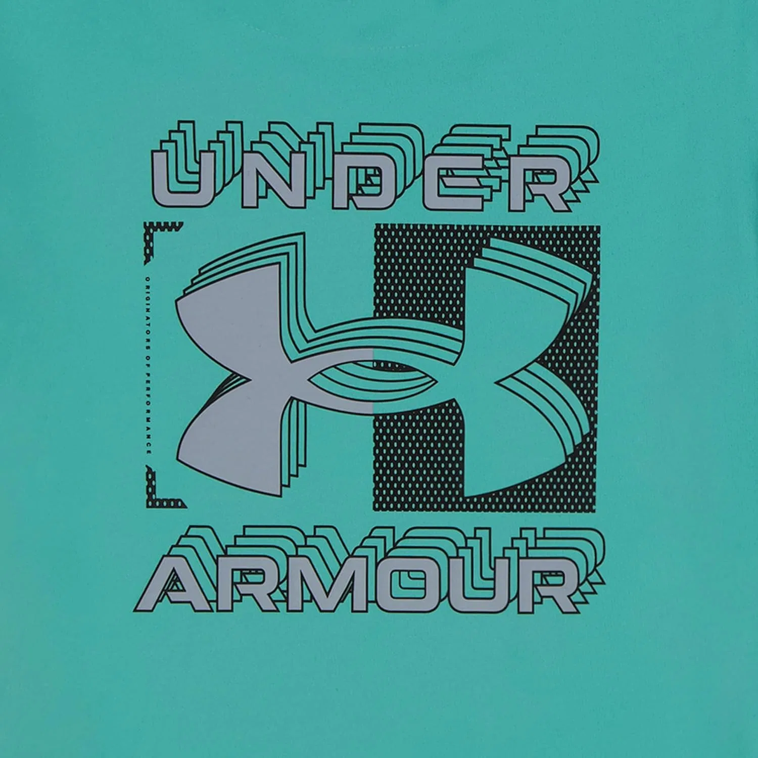 Детский спортивный набор футболка и шорты Under Armour, Turq Mesh — фото 2