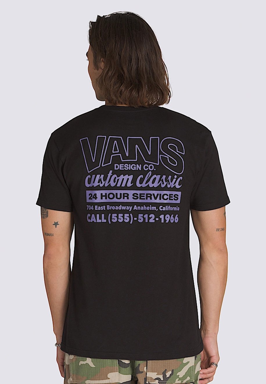 

Футболка с принтом SHOP FRONT Vans, черный