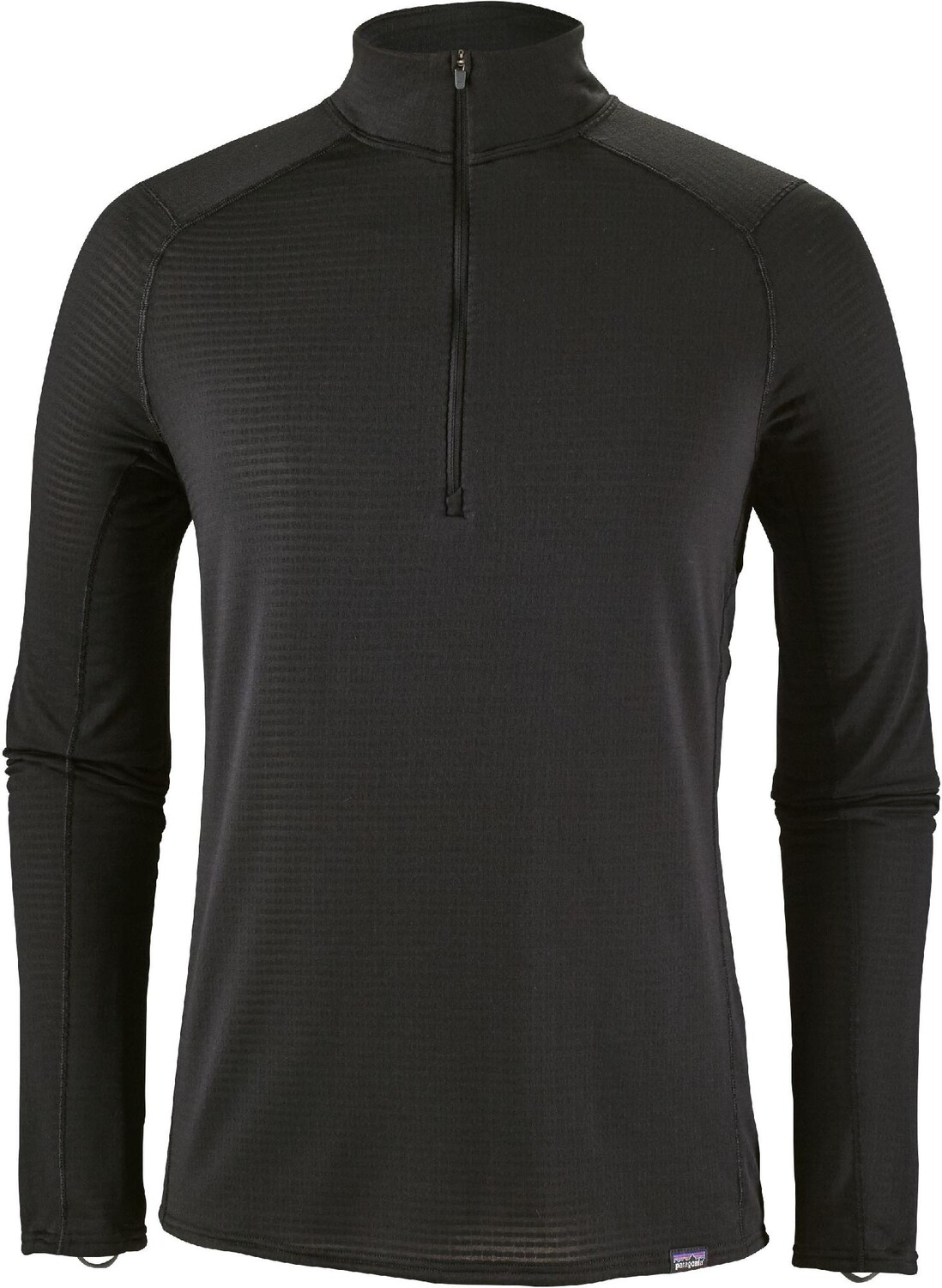 

Топ Capilene Thermal Weight с воротником на молнии, мужской Patagonia, черный