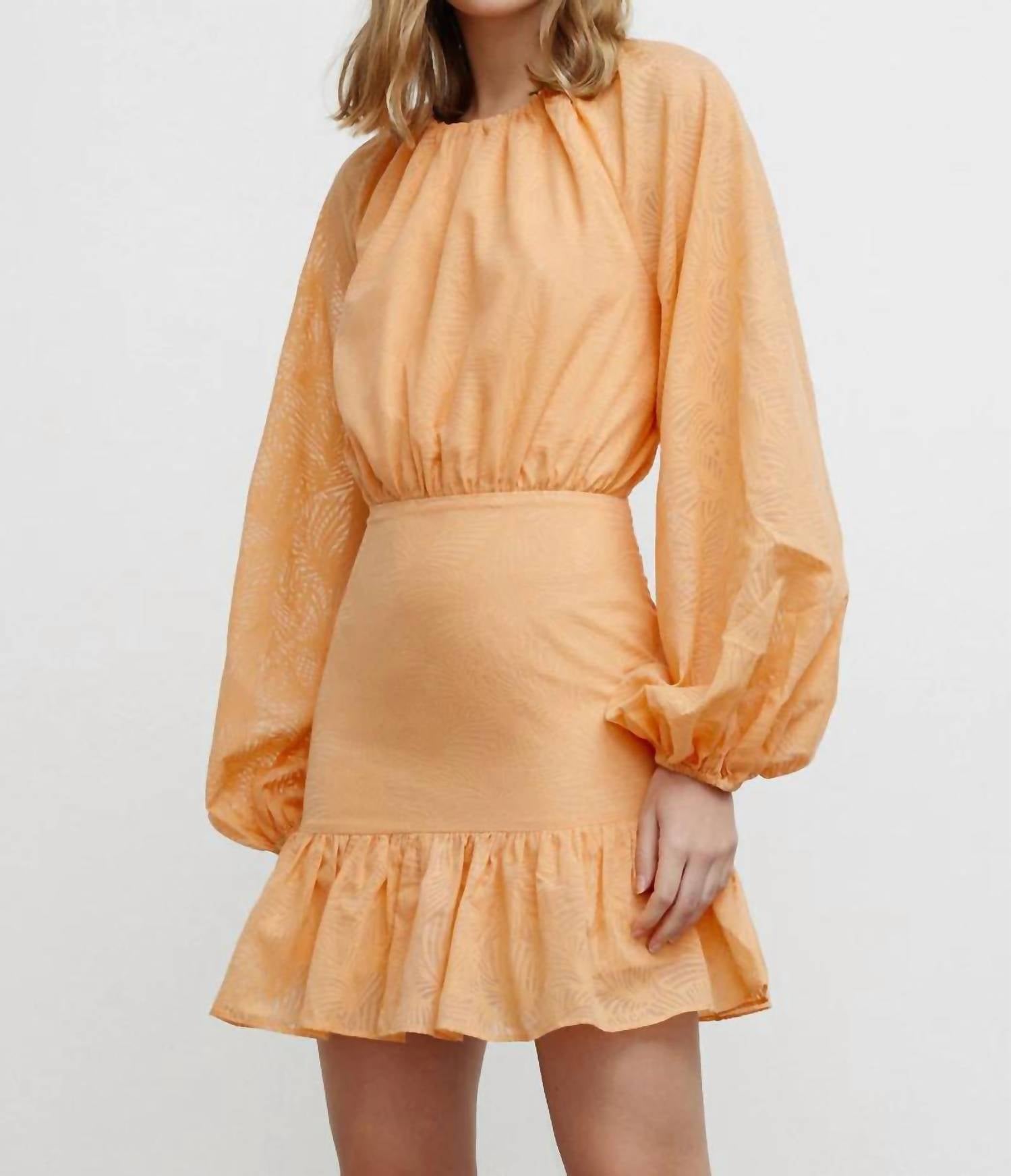 

Мини-платье Zofia в мандариновом цвете SIGNIFICANT OTHER, цвет tangerine