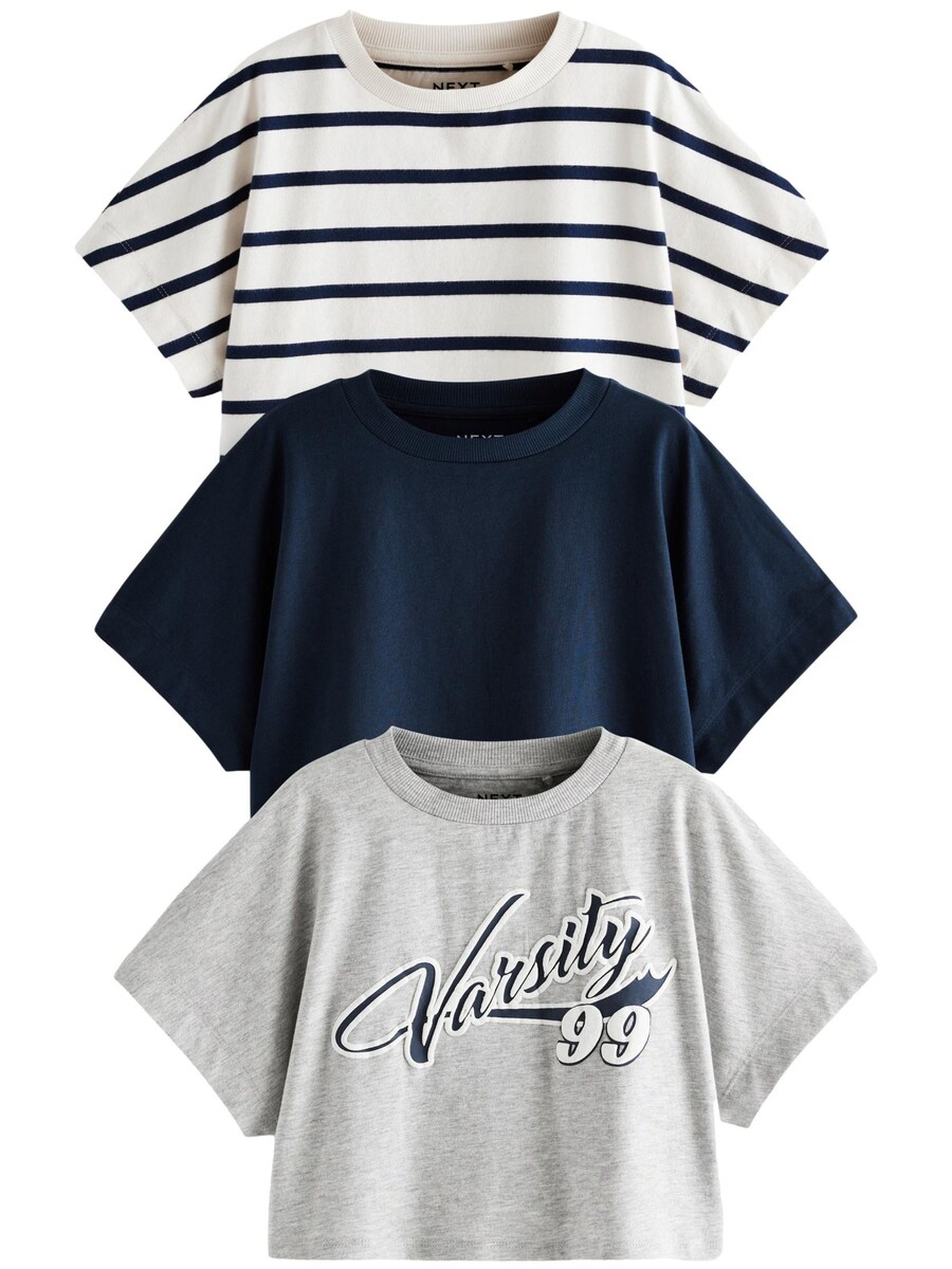 

Рубашка Next, цвет Blue/Grey/White