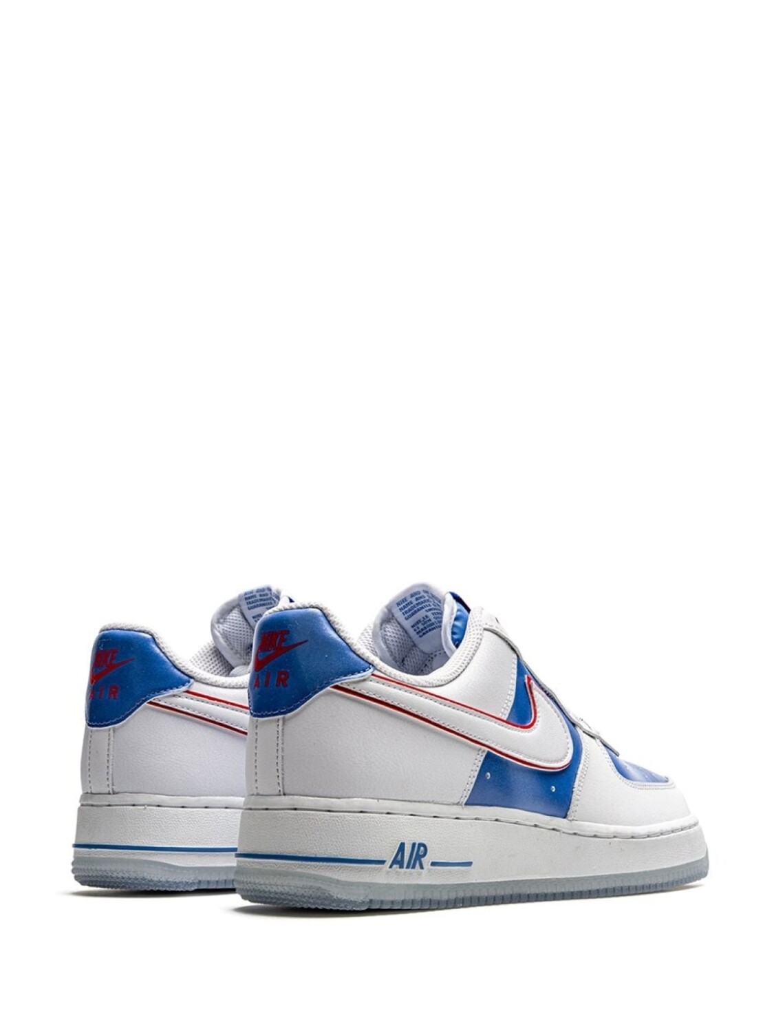 Кроссовки Nike Air Force 1 '07 DC1404100, белый/синий — фото 3