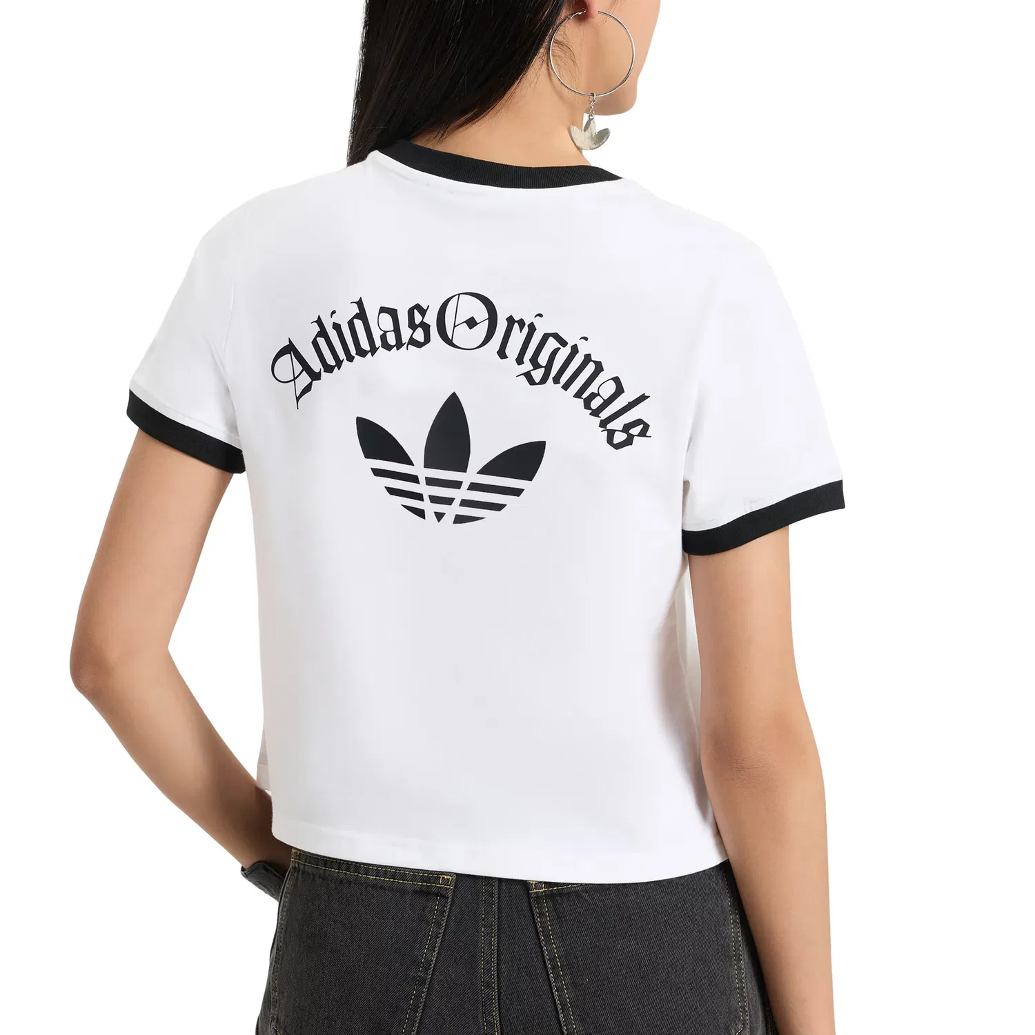 Футболка Adidas, цвет «белый», KT3060 — фото 4