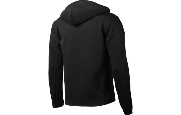 Куртка adidas Real Zne Real Madrid Soccer/Football Sports Hooded Jacket Black, черный — фото 2