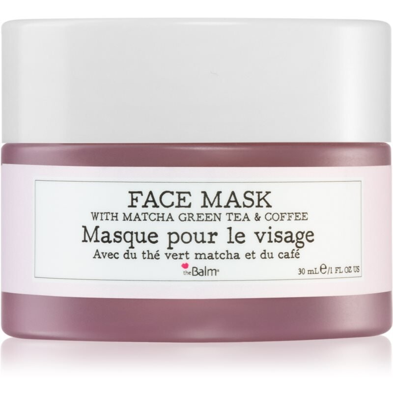 

TheBalm To The Rescue Matcha Green Tea & Coffee интенсивно увлажняющая маска для лица с зеленым чаем 30 мл Cupio