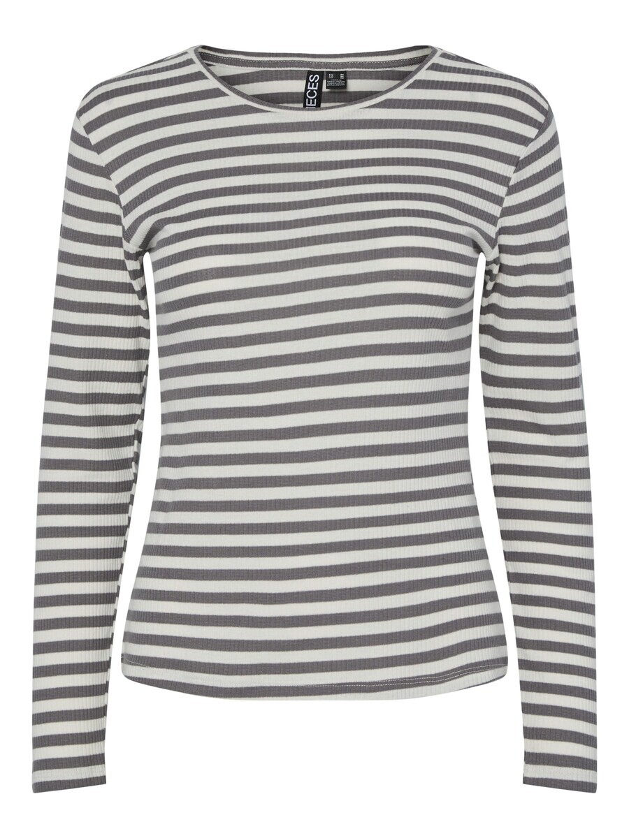 

Лонгслив PIECES Shirt PCRuka, темно-серый