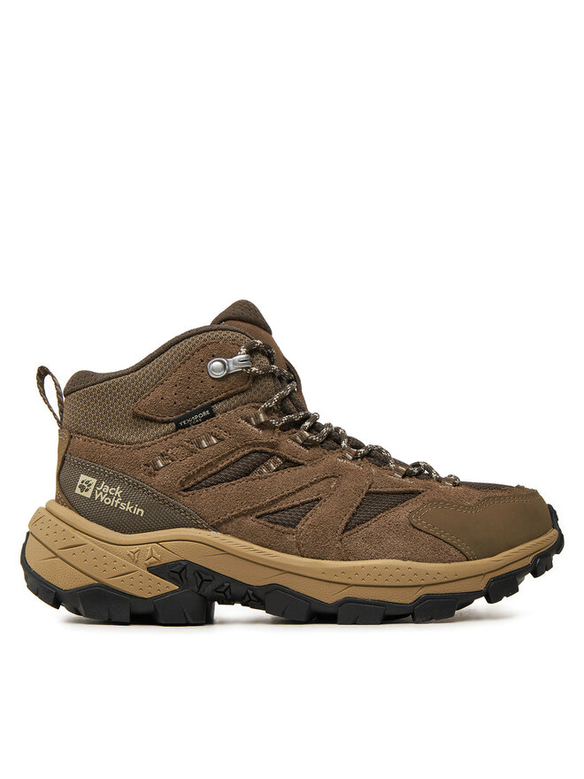 Треккинговые кроссовки Vojo Tour Texapore Mid W A62071 Jack Wolfskin, коричневый