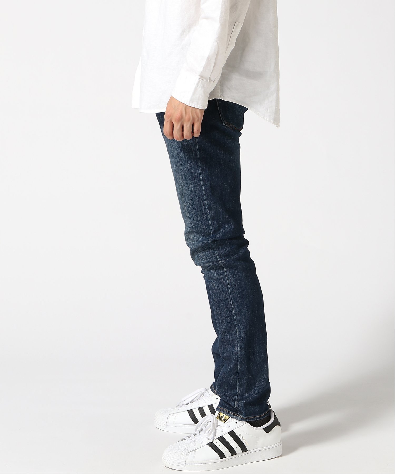 (M) Джинсы SoftMax Skinny Fit GAP, DARK_WASH — фото 4
