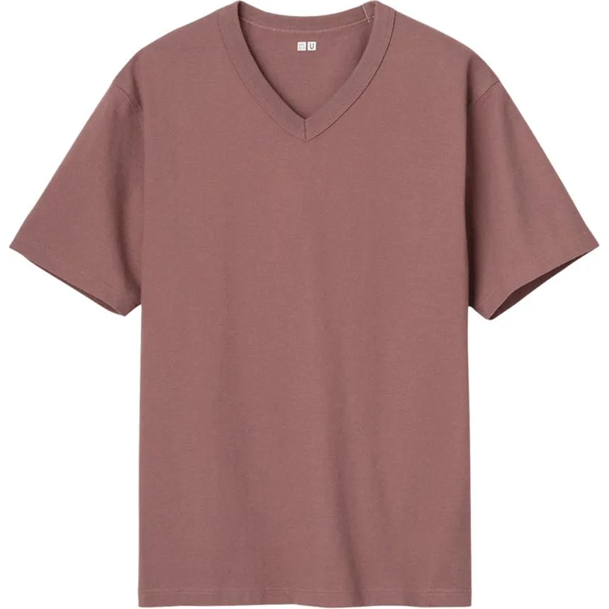 Футболка Unisex U Collection SS26 UNIQLO, темно-красный