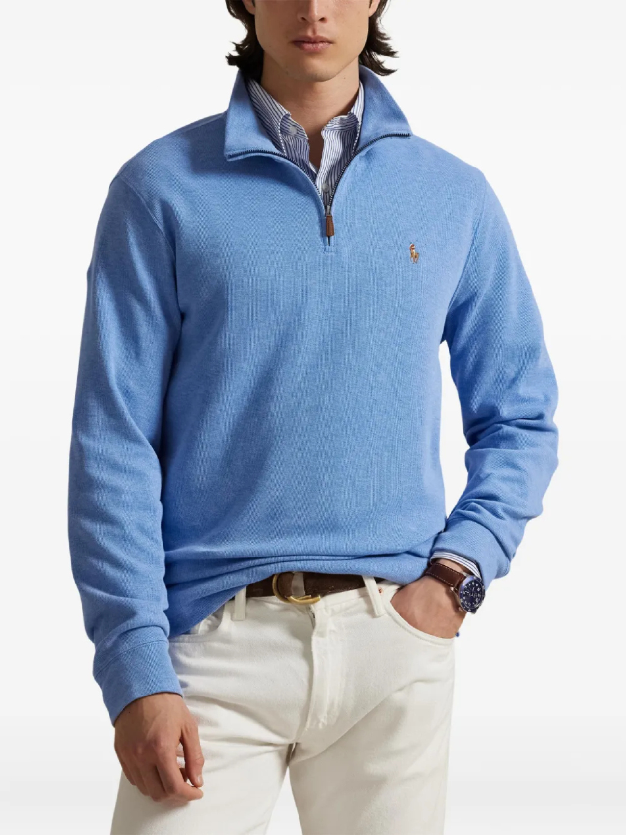 Polo Ralph Lauren свитер Polo Pony, синий — фото 3