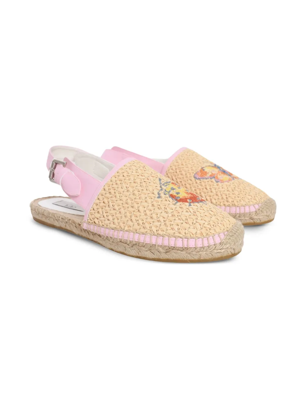 

Эспадрильи с графичным принтом Stella McCartney Kids, нейтральный