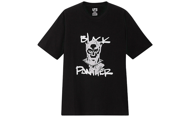 

UNIQLO Футболка унисекс, цвет Black