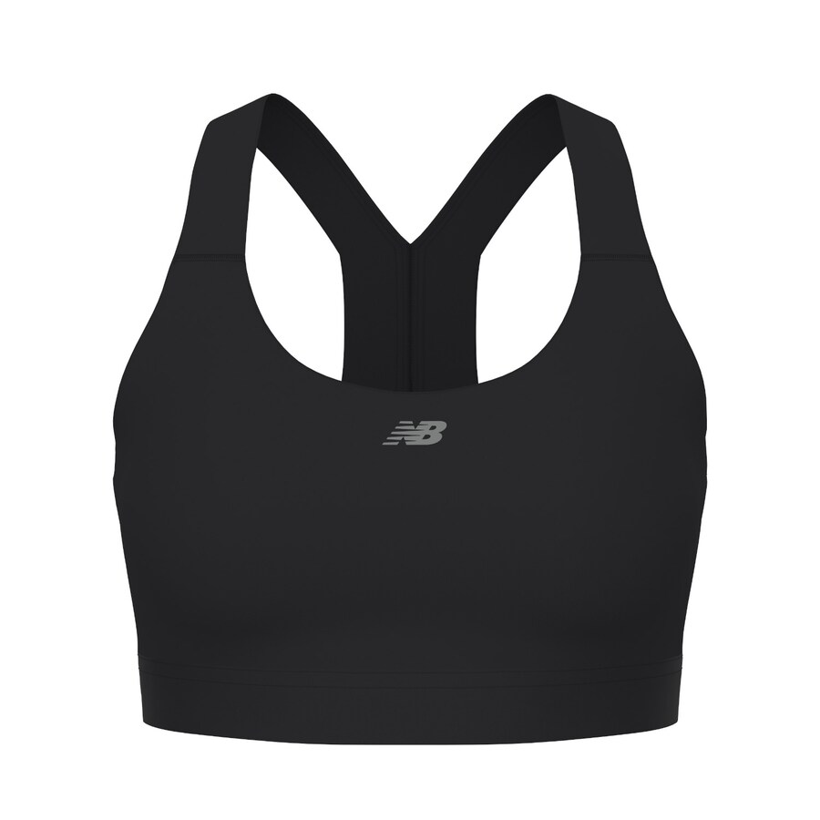 

Спортивный бюстгальтер без косточек new balance Essential, черный