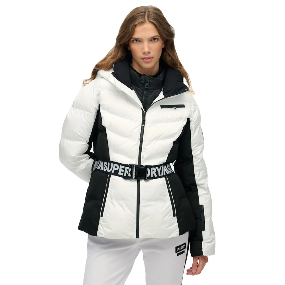 

Куртка Superdry Luxe Belted, белый