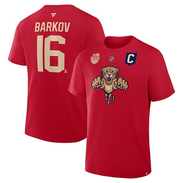 

Футболка florida panthers aleksander barkov 2026 nhl winter classic Fanatics