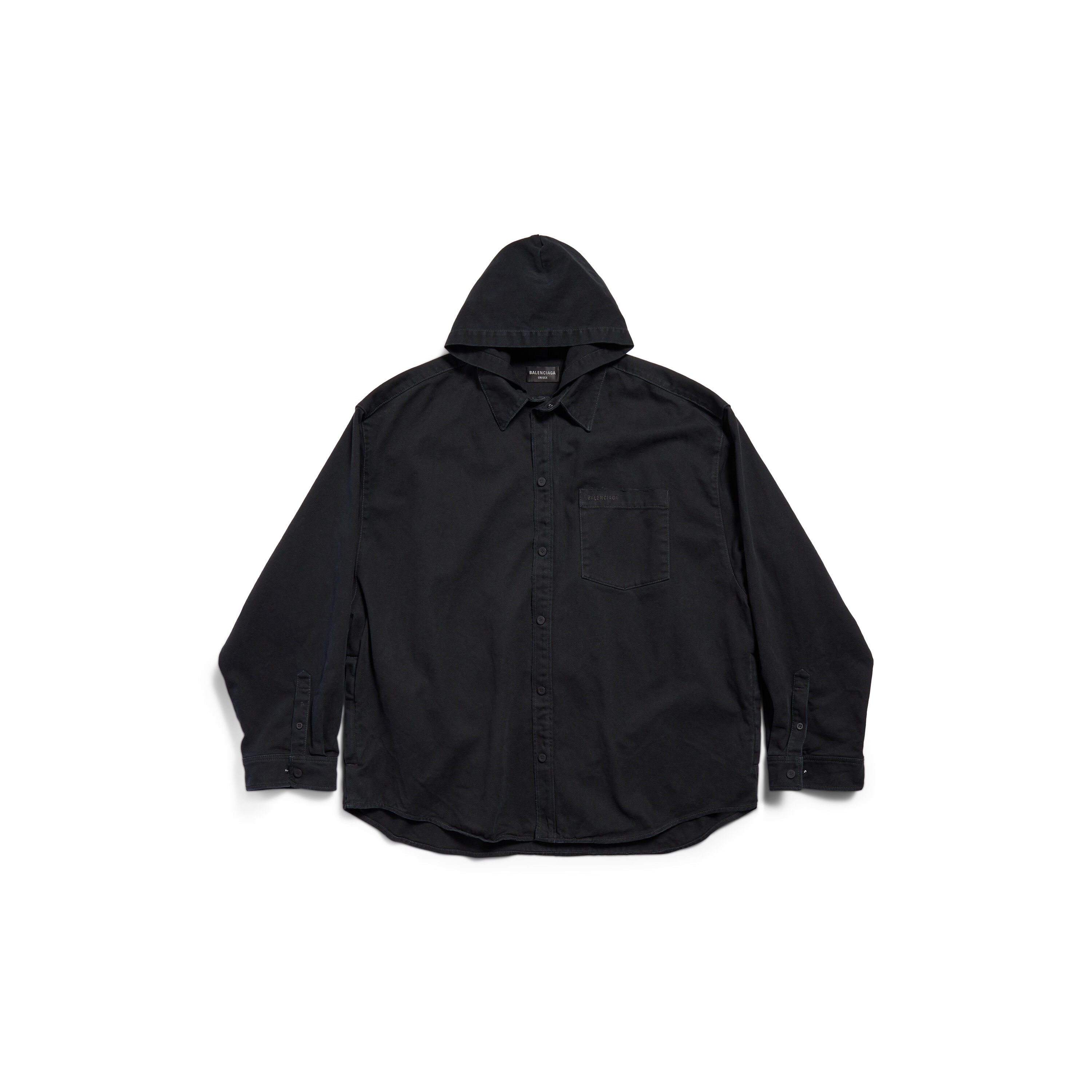 

Рубашка Парка BALENCIAGA, черный