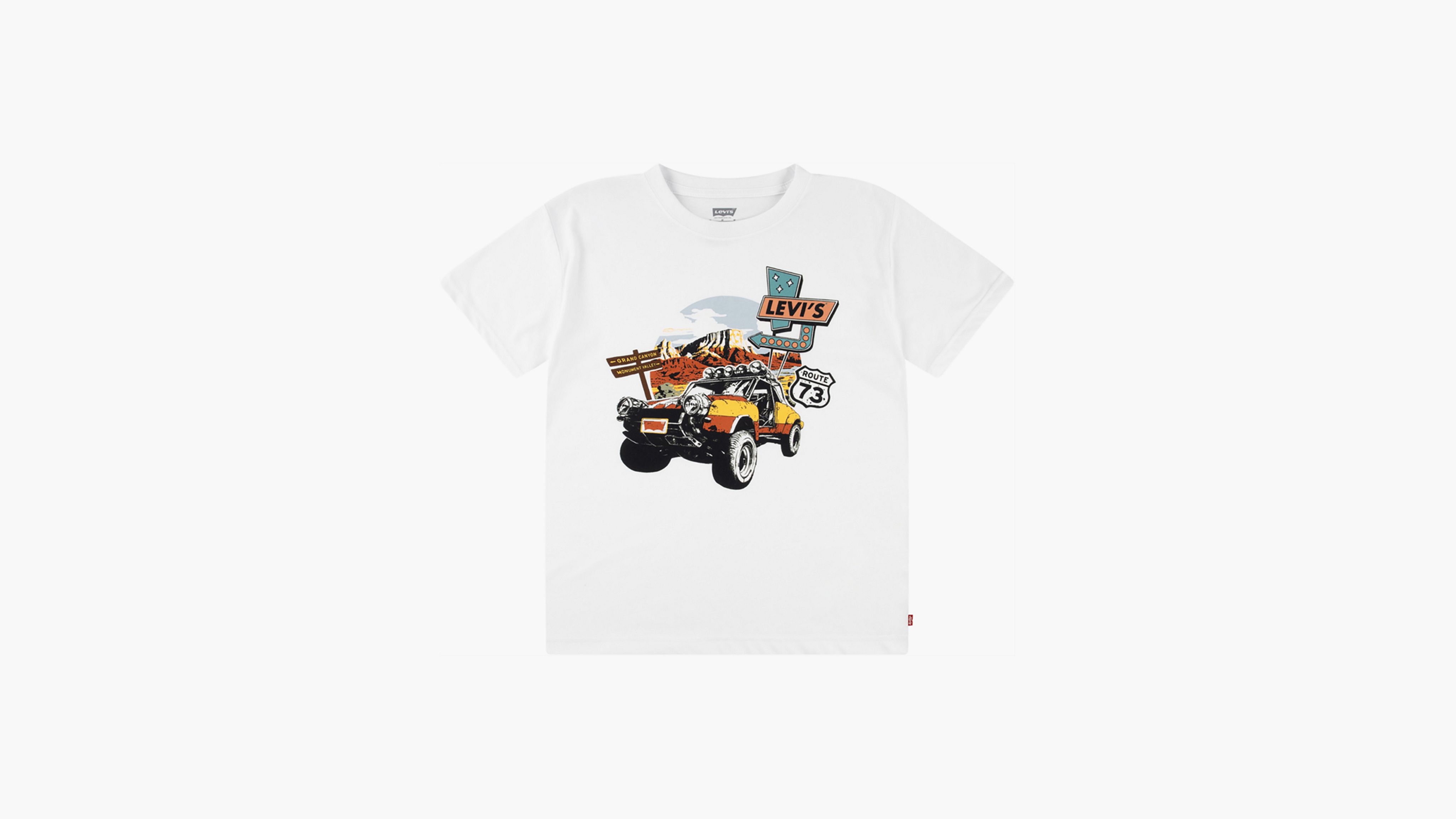 

Футболка для однодневной поездки Big Boys S-XL Levi's, цвет Bright White