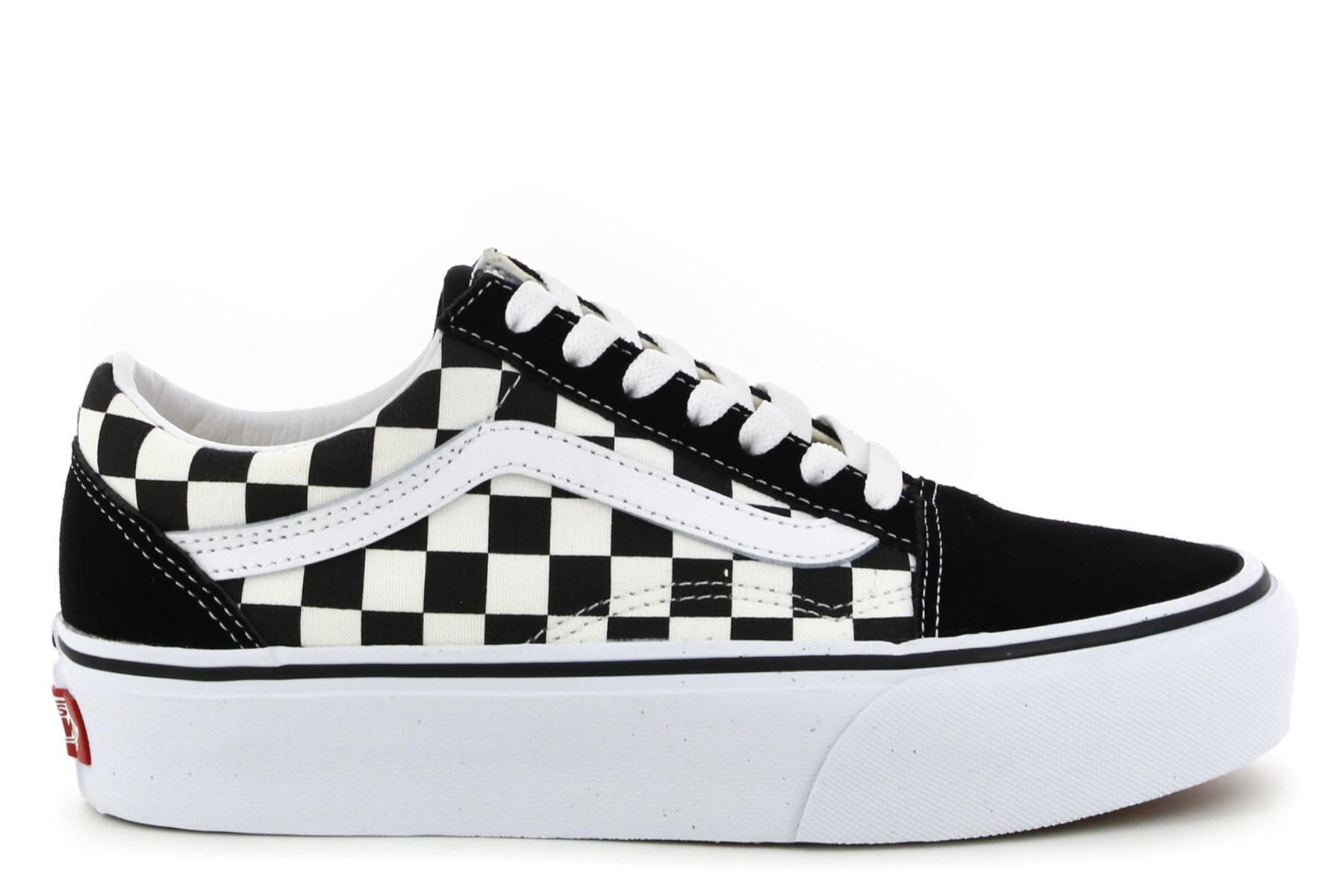 Кроссовки ua old skool на платформе Vans, черный