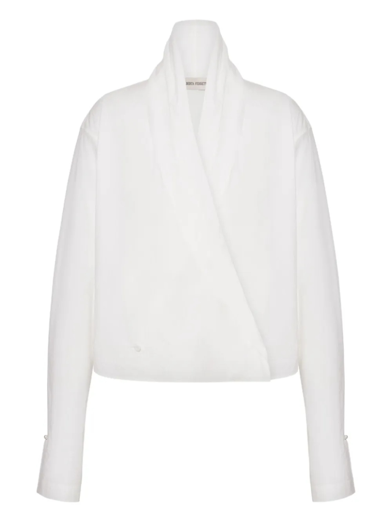 

Alberta Ferretti хлопковая блузка, белый